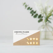 Carte De Visite Fitness | Outils de formation personnels Icônes (Debout devant)