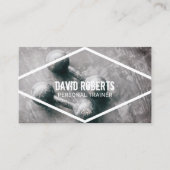 Carte De Visite Fitness Personal Trainer Exercice Professionnel (Devant)