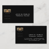 Carte De Visite Fitness Personal Trainer Nutrition Training (Devant / Derrière)