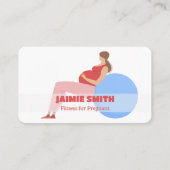 Carte De Visite Fitness pour Enceinte (Devant)