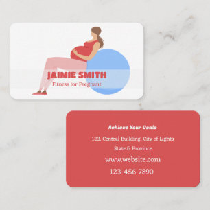 Carte De Visite Fitness pour Enceinte