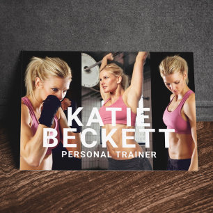 Carte de visite Fitness pour Entraîneur Personnel