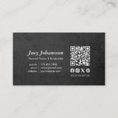 Carte De Visite Fitness Trainer Gym Kettlebell Classe Pass Fidélit (Dos)