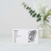 Carte De Visite Flabby_Expression (Debout devant)