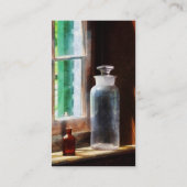 Carte De Visite Flacon à réactifs et petite bouteille Brown (Dos)