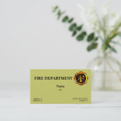 Carte de visite flamboyant 1 de croix maltaise (Debout devant)