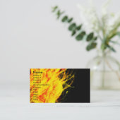 Carte De Visite Flames | (Debout devant)