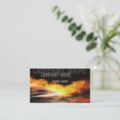 Carte De Visite Flamme dessus (Debout devant)