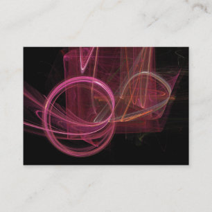 Carte De Visite Flamme fractale 01
