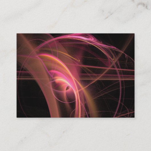 Carte De Visite Flamme Fractale 03 (Devant)