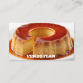 Carte De Visite Flan mexicano (Devant)