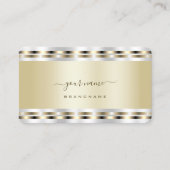 Carte De Visite Flashy Gold et Silver Effects Professional (Devant)