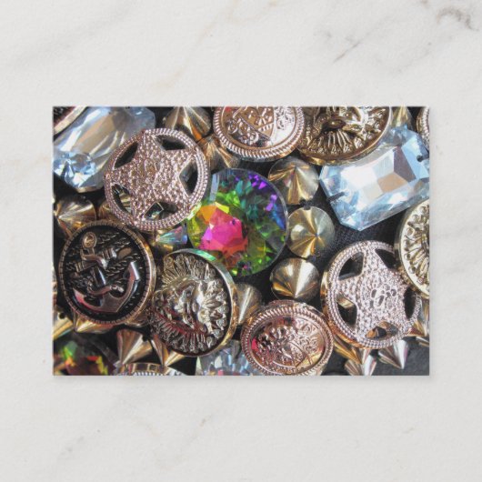 Carte De Visite Flea Market Bling (Devant)