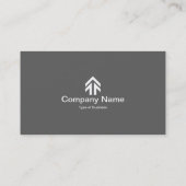 Carte De Visite Flèche de l'onglet Couleur - Rouge néon (Dos)