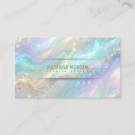 Carte De Visite Flèche d'irruption en gras avec accentuation en or (Devant)