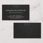 Carte De Visite Flèche en cuir | Tiré (Devant / Derrière)