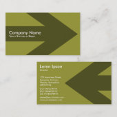 Carte De Visite Flèche - Olivier 99933 (Devant / Derrière)