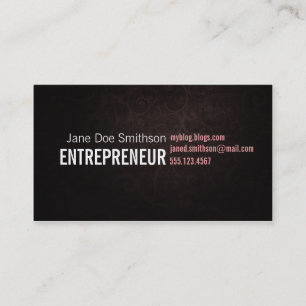 Carte De Visite Flèches Abstraites