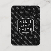 Carte De Visite Flèches blanches (Devant)