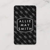 Carte De Visite Flèches blanches (Devant)