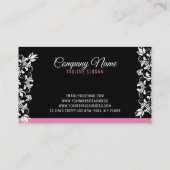 Carte De Visite Flèches blanches classiques (Dos)