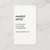 Carte De Visite Flèches blanches / Noires (Dos)