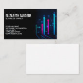 Carte De Visite Flèches financières (Devant / Derrière)