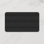 Carte De Visite Flèches noires et blanches (Dos)