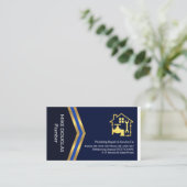 Carte De Visite Flèches or Gold Faucet Plumage (Debout devant)