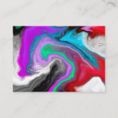 Carte De Visite Fléchissement de couleur (Dos)
