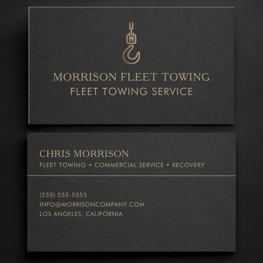 Carte De Visite Fleet Towing