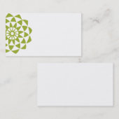 Carte De Visite Fleur Big Lotus (Devant / Derrière)