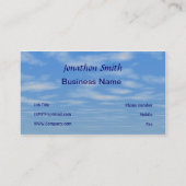 Carte De Visite Fleur de cerise (Dos)