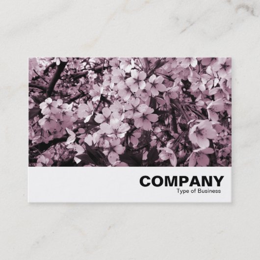 Carte De Visite Fleur de cerise (Devant)