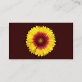 Carte De Visite Fleur de couverture - Brown foncé (Dos)