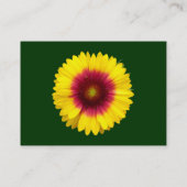 Carte De Visite Fleur de couverture - Vert foncé (Dos)
