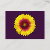 Carte De Visite Fleur de couverture - violet (Dos)