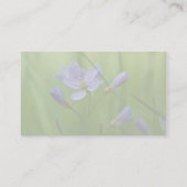 Carte De Visite Fleur de Cuckoo (Dos)