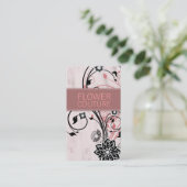 Carte De Visite Fleur de Deco de 311 diamants (Debout devant)