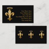 Carte De Visite Fleur de Halo (Devant / Derrière)