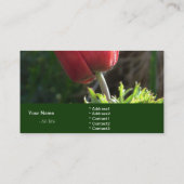 Carte De Visite Fleur de jardin (Dos)