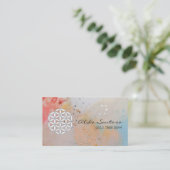 Carte De Visite Fleur de la vie (Debout devant)