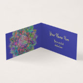 Carte De Visite Fleur de la vie - Indien Mandala 7c (Intérieur)