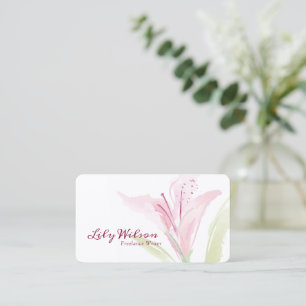 Carte De Visite Fleur de Lily