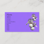 Carte De Visite Fleur de l'Iris (Devant)