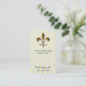 Carte De Visite Fleur De Lis (Debout devant)