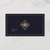 Carte De Visite Fleur De Lis (Devant)