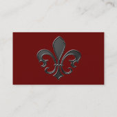 Carte De Visite Fleur de Lis 2 (Dos)