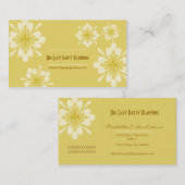 Carte De Visite Fleur de Lis Flower (Devant / Derrière)