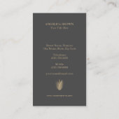 Carte De Visite Fleur de Lotus (Dos)